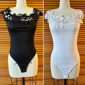 Black Lace Bodysuit